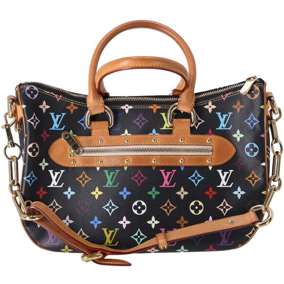 Louis Vuitton x Murakami Rita Shoulder Bag Multicolor Monogram M40126 Black - Picture 3 of 7